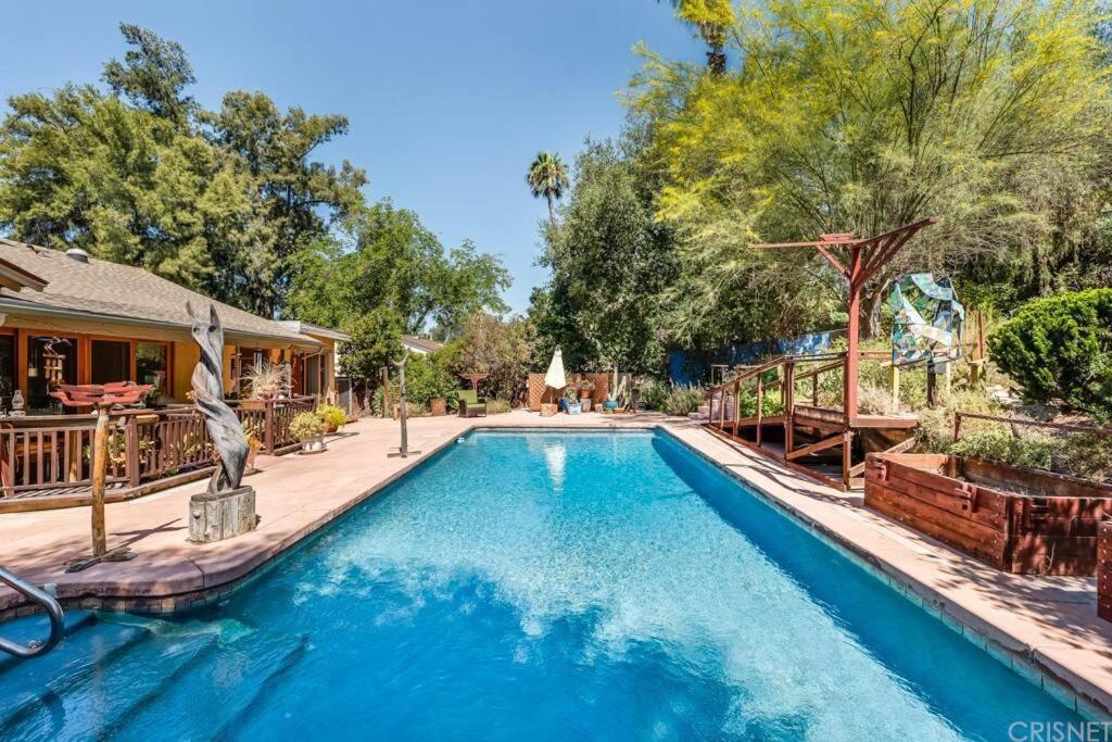 Villa La Reforma - Newly Designed 4Br House & Pool In Los Angeles By Topanga ภายนอก รูปภาพ